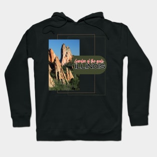 Garden of the gods, Illinois Hoodie